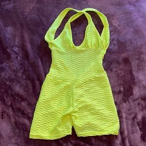 Medium Neon green bodysuit